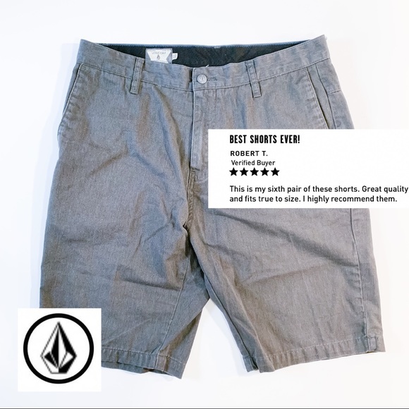 Volcom Other - Volcom 33 grey heather chino sorts Medium Men’s